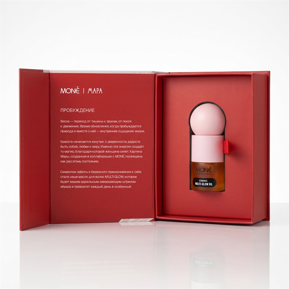 КОЛЛАБОРАЦИЯ MONE & MARA ICONIC MULTI-GLOW OIL/МАСЛО ДЛЯ ЗЕРКАЛЬНОГО БЛЕСКА ВОЛОС, 30 мл MP96403